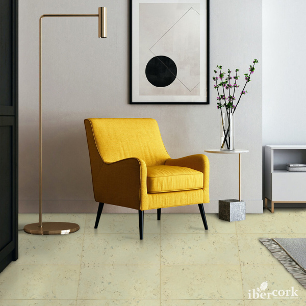 Пробковый клеевой паркет IberCork Леон арена 6 SG